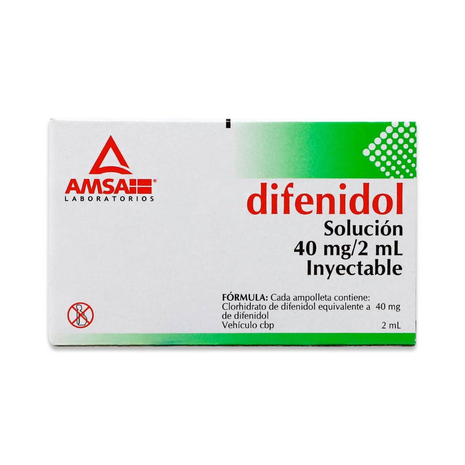 DIFENIDOL 40MG/2ML/2AMPOULES