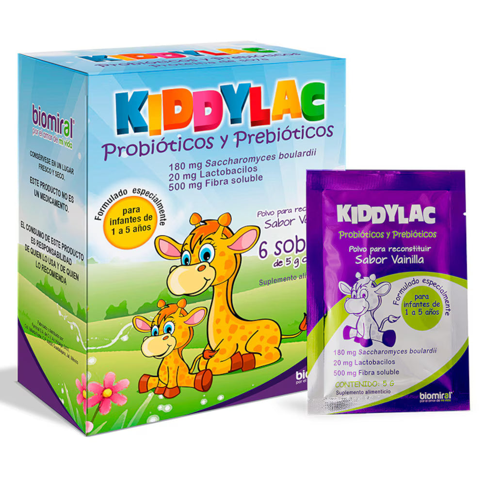 KIDDYLAC (PROBIOTIC) VANILLA 6 SACHETS 5G
