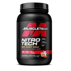 MT NITRO-TECH WHEY GOLD 2 LBS 907G STRAWBERRY