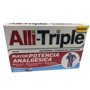 ALLi-TRIPLE 50/25/50/50MG 10 TABLETS