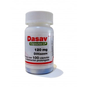 DASAV (DILTIAZEM) 120MG 100CAPS
