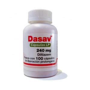 DASAV (DILTIAZEM) 240MG 100CAPS