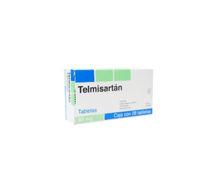 TELMISARTAN 80mg 28 TABLETS