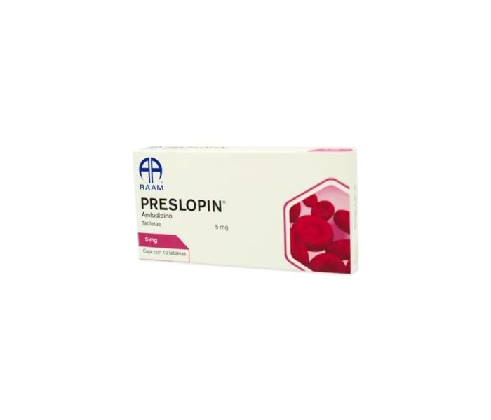 PRESLOPIN (Amlodipine) 5mg 10 tablets