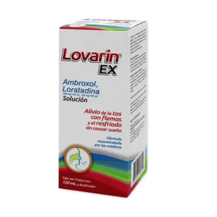 LOVARIN EX SOLUTION (AMBROXOL-LORATADINE) 120ML