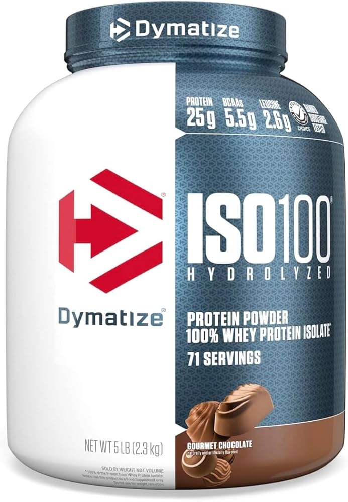DYMATIZE ISO 100 5LBS CHOCOLATE GOURMET