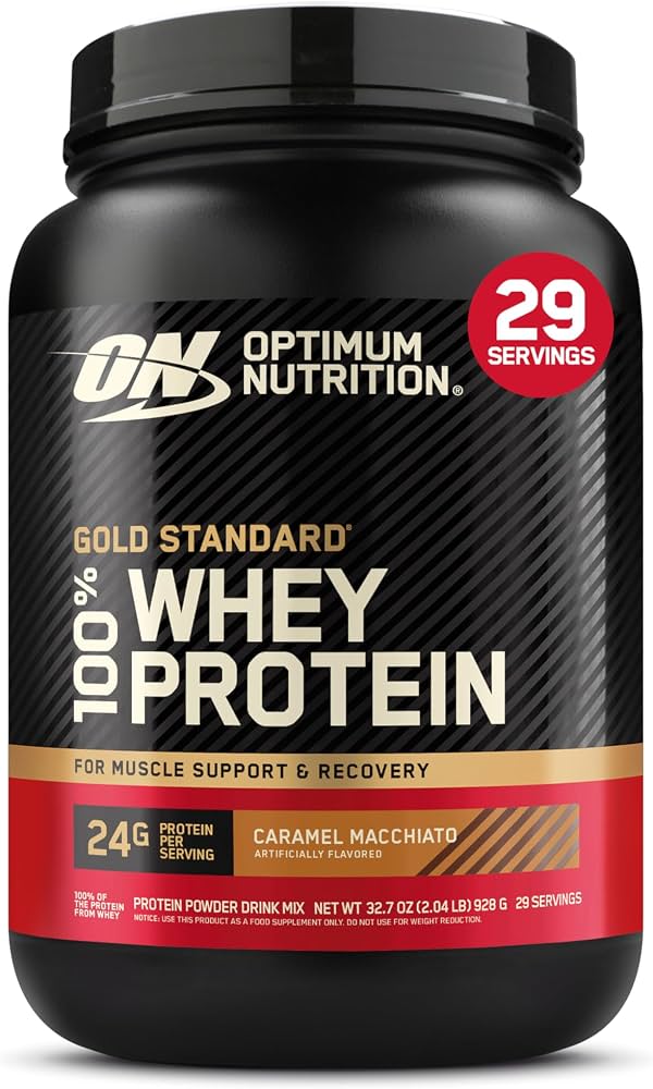 ON 100% WHEY GOLD STANDARD 2 LBS CARAMEL MACCHIATO