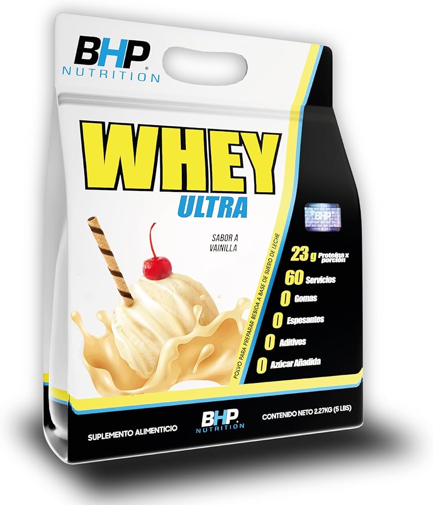 BHP WHEY ULTRA BAG 5 LB VAINILLA