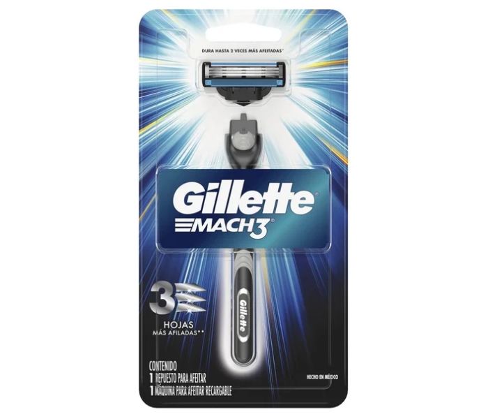 RASURADORA GILLETTE MACH3 1 PIEZA