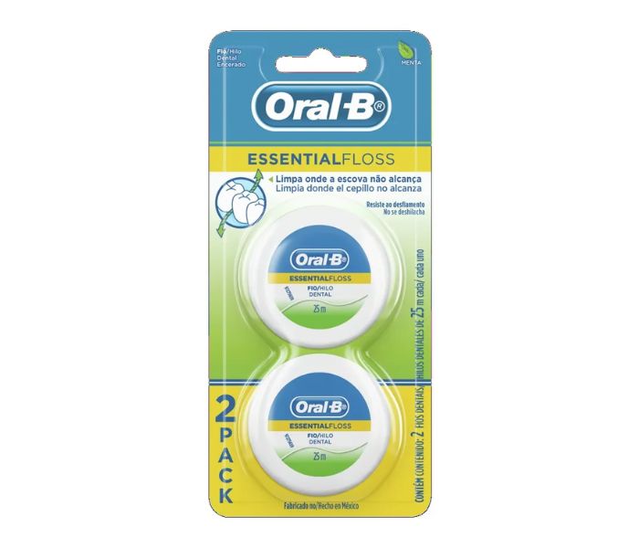 HILO DENTAL ORAL B MENTA 2 PIEZAS