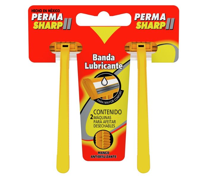 RASTRILLO PERMASHARP DESECHABLE 2 PIEZAS