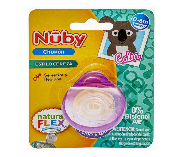 CHUPÓN NUBY CEREZA 0-6 M