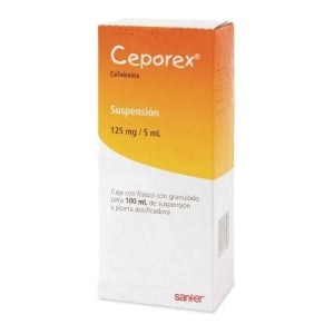 CEPOREX (CEPHALEXIN) 125MG 100ML