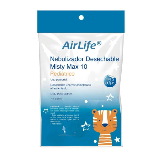 AILRLIFE MISTY MAX 10 DISPOSABLE PEDIATRIC NEBULIZER