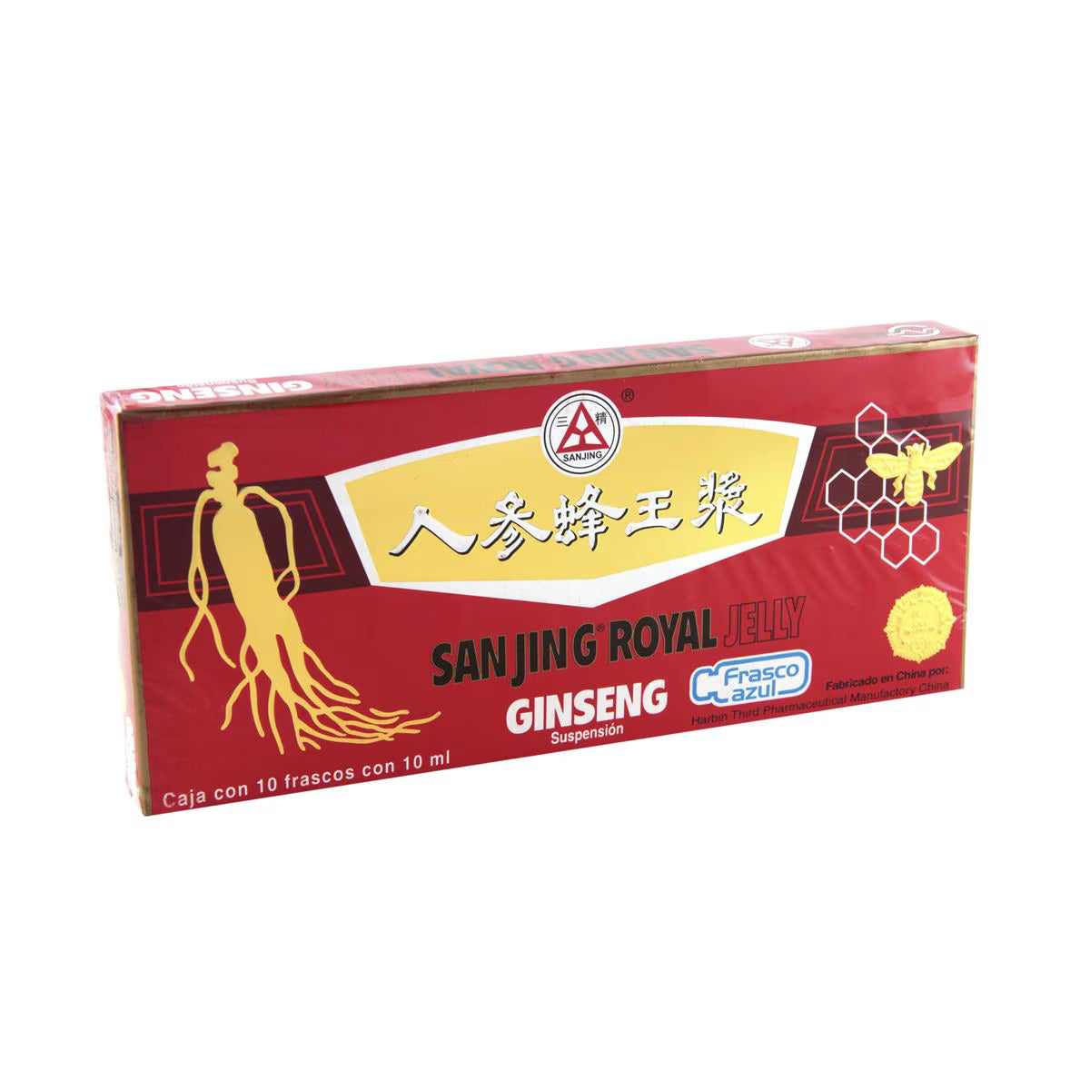 Sanjing Royal Jelly Ginseng 10 VIALS 10ML