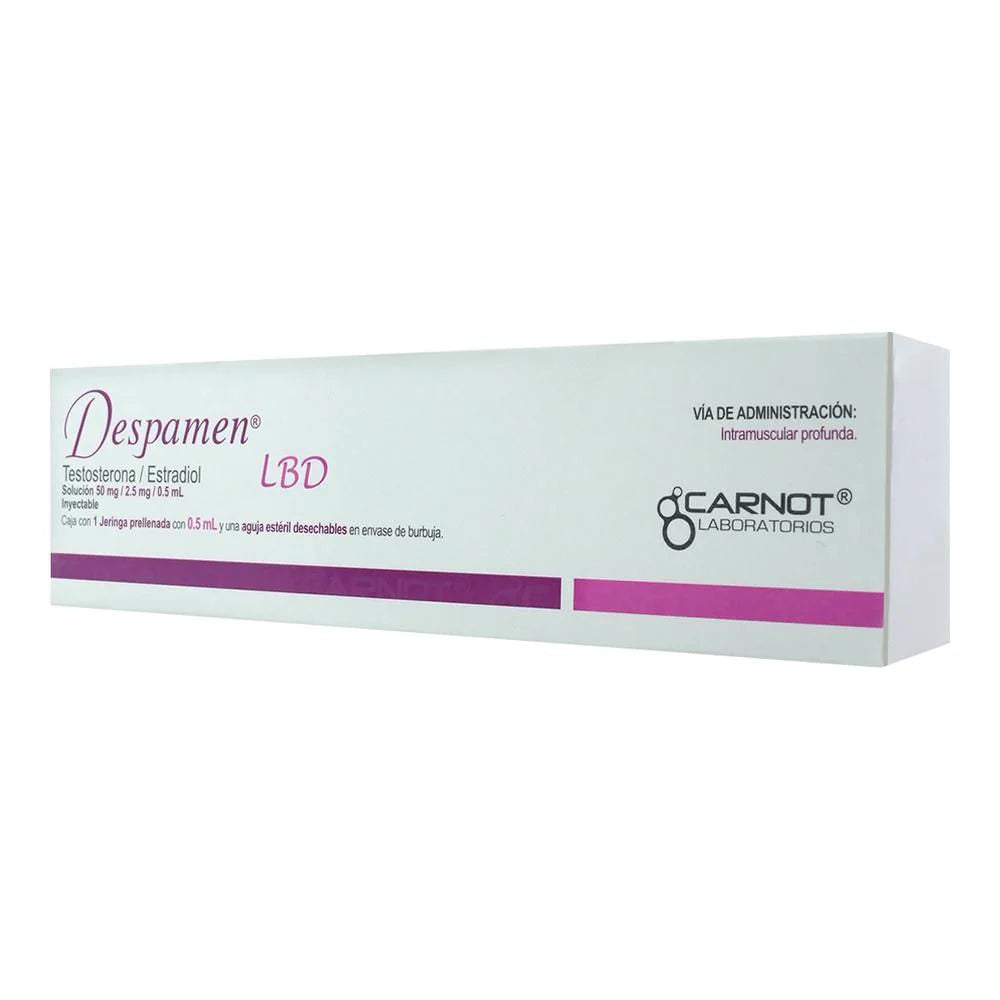 DESPAMEN (Testosterona/Estradiol) LBD 50/2.5MG JGA PRELLENADA