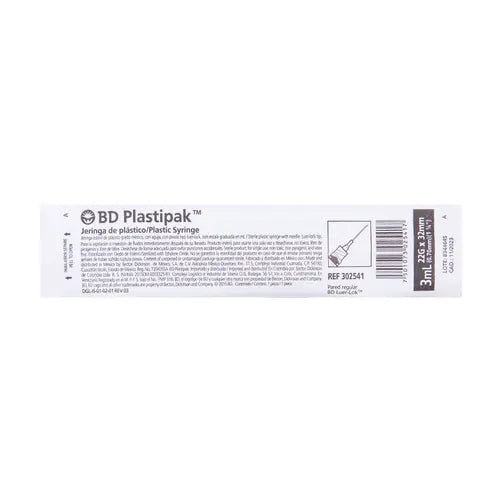 PLASTIPACK SYRINGE NEEDLE 20x32 3ML FOR IRON
