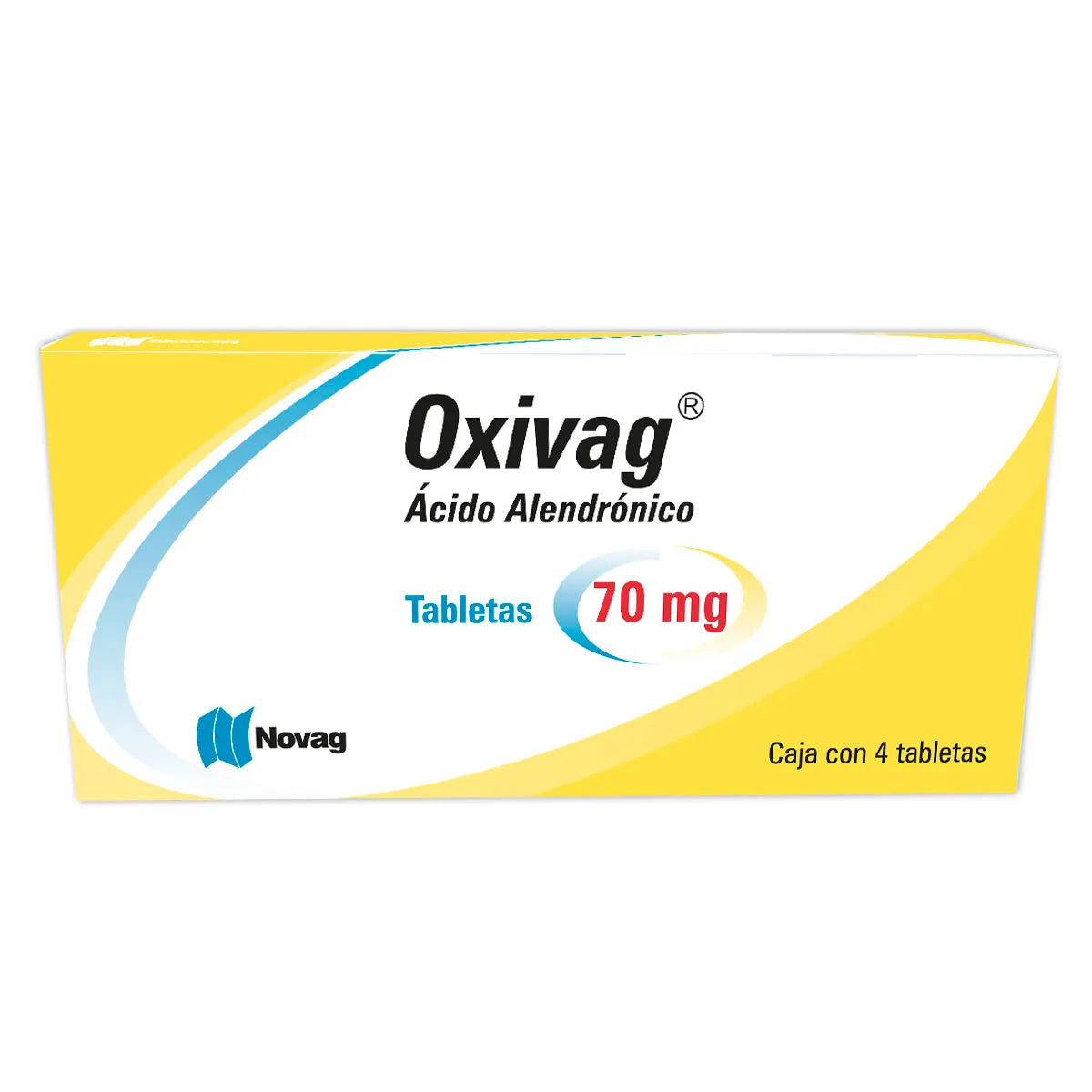OXIVAG (ALENDRONIC ACID) 70MG 4TAB