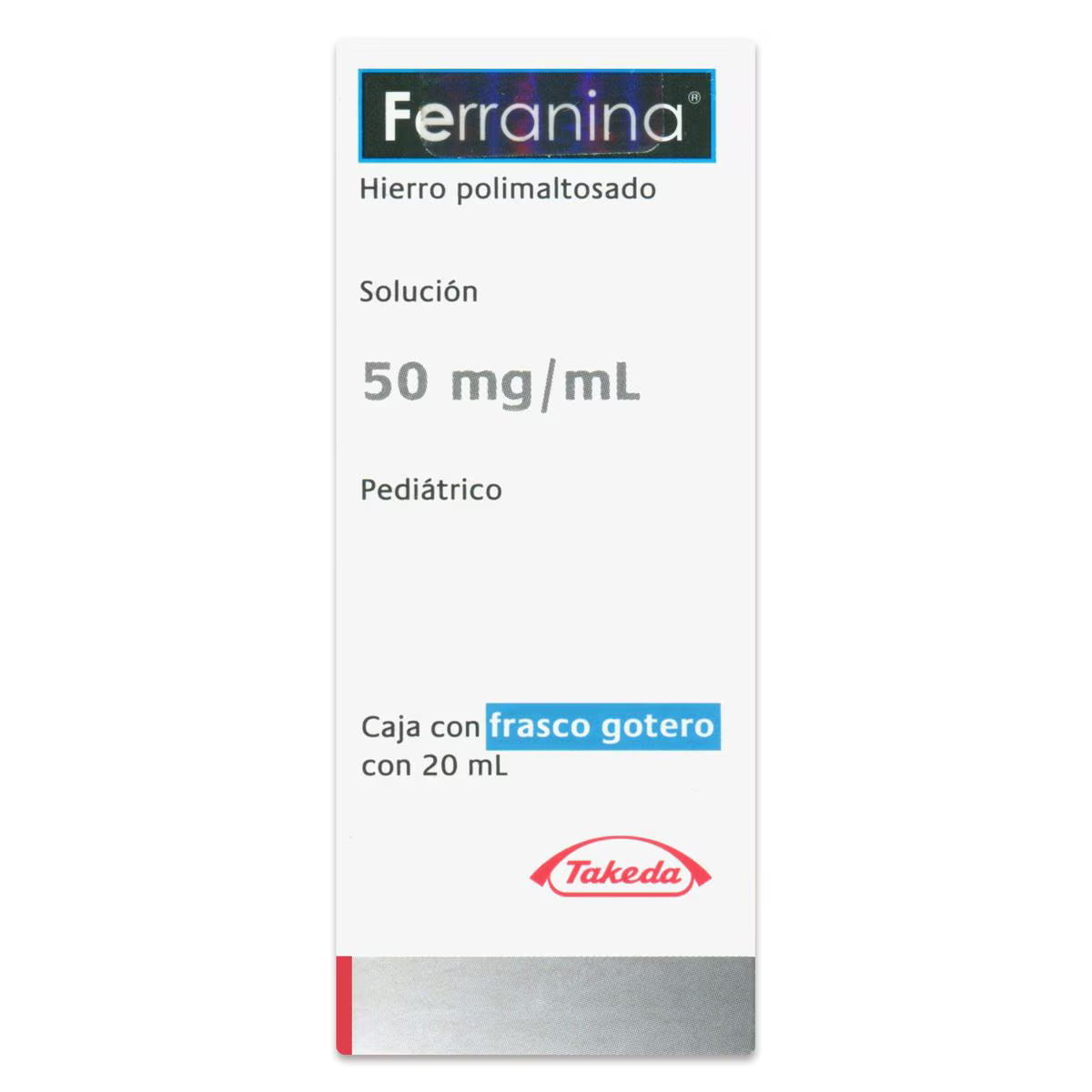 FERRANINA (HIERRO) PEDIATRICO FRASCO GOTERO GOTAS 20ML