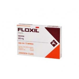 FLOXIL (OFLOXACIN) 12TABS 200MG
