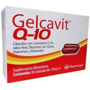 GELCAVIT Q-10 (MULTIVITAMIN AND MINERALS) 30 TABLETS