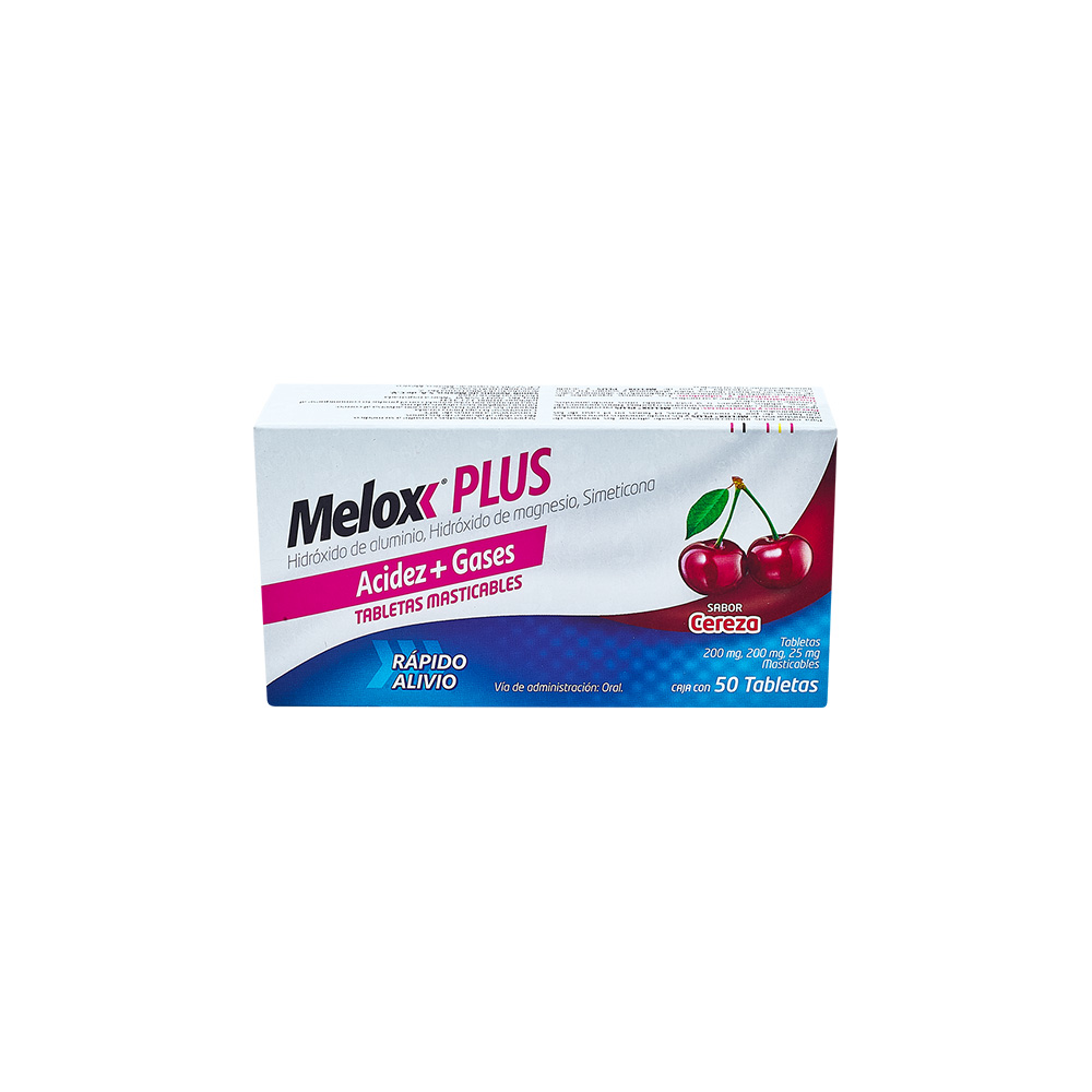MELOX PLUS CZA 50 TABLETS