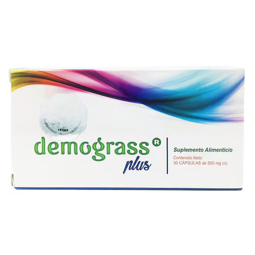DEMOGRASS PLUS 30 CAPS 500MG