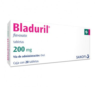 BLADURIL (FLAVOXATE) 200MG 20GRAG