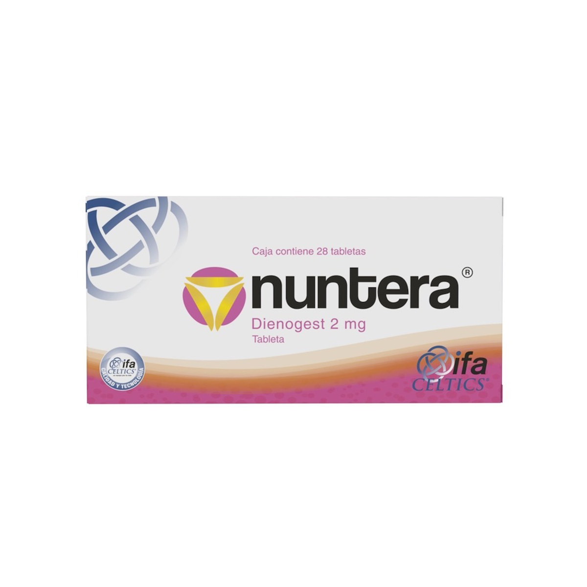 NUNTERA 28 TABLETAS 2 MG