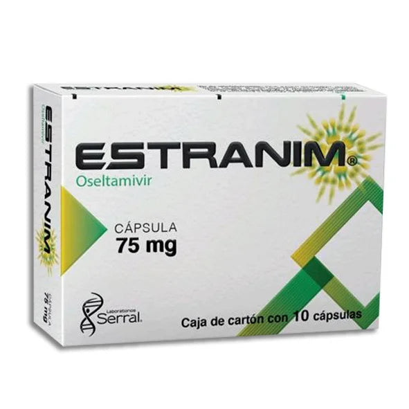 ESTRANIM (OSELTAMIVIR) 75MG 10 CAPSULES