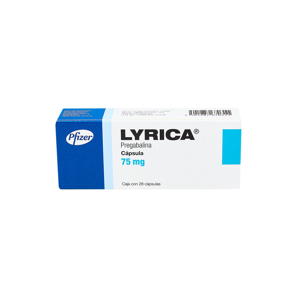 LYRICA (PREGABALIN) 75MG 28CAP