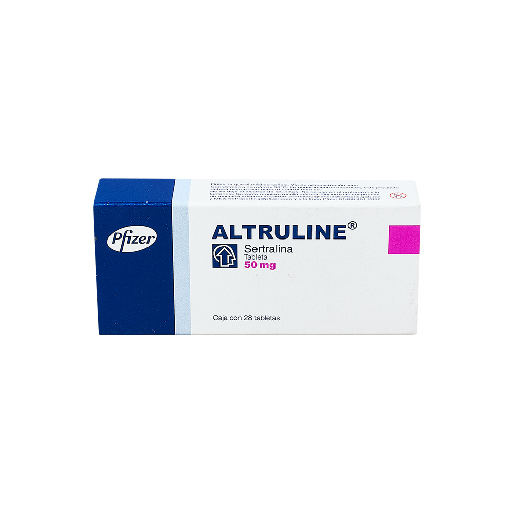 ALTRULINE (SERTRALINA) 50 MG 28 TABLETAS
