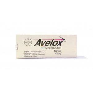 AVELOX (MOXIFLOXACIN) 7D 400MG 7TAB