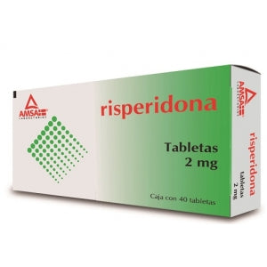RISPERIDONE (RISPERDAL) 2MG 40 TABLETS AMSA