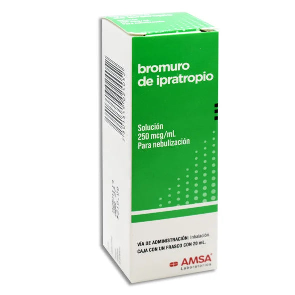 IPRATROPIUM BROMIDE 250MCG NEBULIZER SOLUTION 20ML