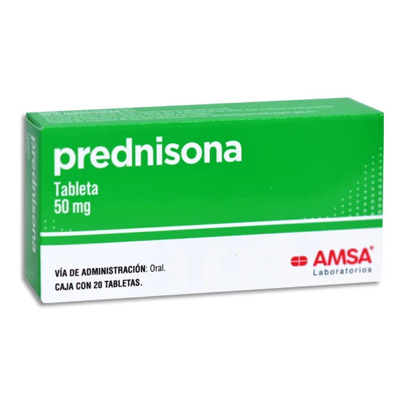 PREDNISONE (AMSA) 50MG 20 TABLETS