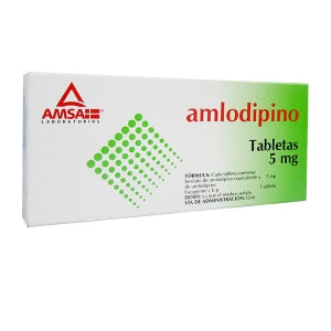 AMLODIPINE (amsa) box/10 TABLETS 5 MG