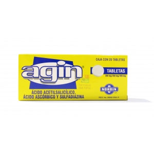 AGIN 300MG/250MG/300MG 20TABLETS