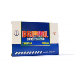 BRUBIOL (CIPROFLOXACIN) 10 TABLETS 500MG
