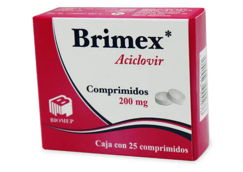 BRIMEX (ACYCLOVIR) 200MG 25TABLETS