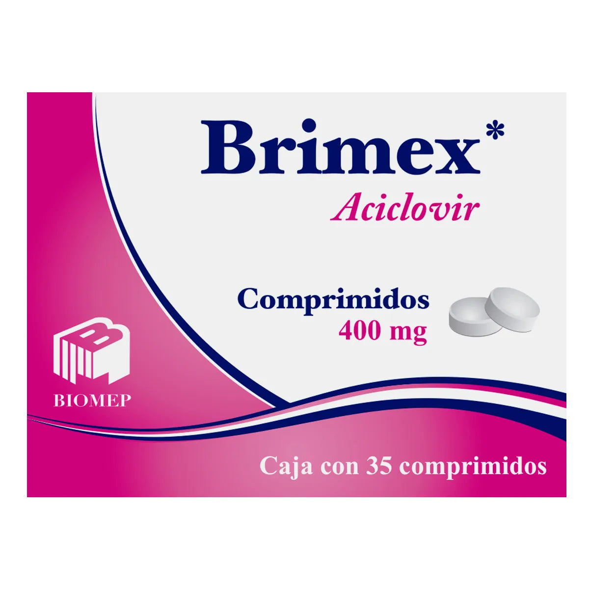BRIMEX (ACYCLOVIR) 400MG 35 TABLETS