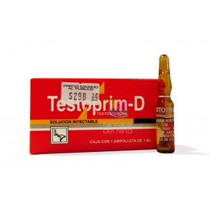 TESTOPRIM D (TESTOSTERONE) INJ SOL W/1AMP