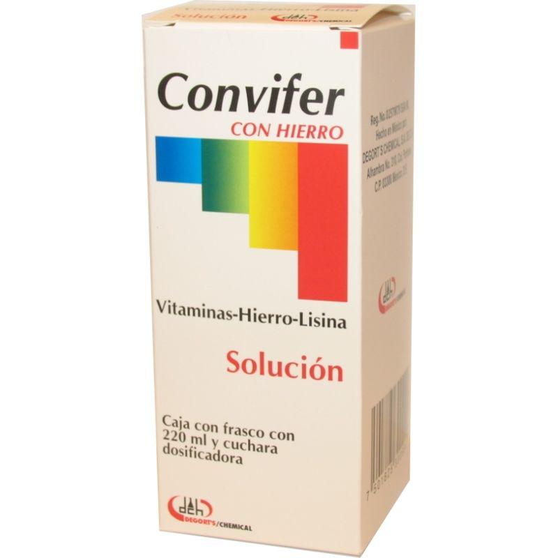 CONVIFER CON HIERRO SOLUCION FRASCO 220ML