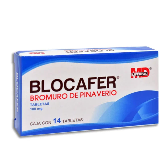 BLOCAFER (PINAVERIUM BROMIDE) 100MG 14TABLETS