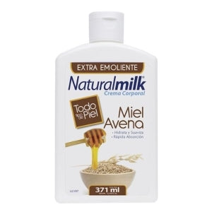 NATURAL MILK HONEY & OATMEAL BODY CREAM 371ML