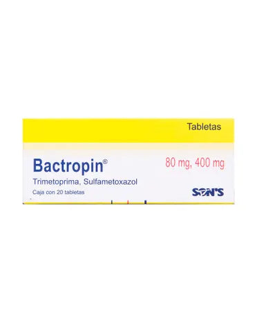 BACTROPIN (TRIMETHOPRIM/SULFAMETHOXAZOLE) 80MG/400MG 20TABLETS