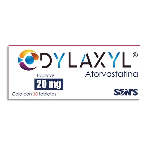 DYLAXYL (ATORVASTATIN) 20MG 20TABLETS