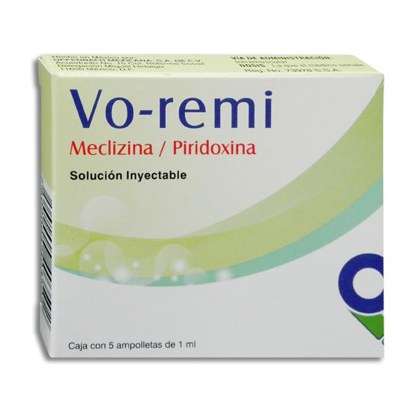 VO-REMI INJECTABLE SOLUTION 5 AMPOULES 1ML