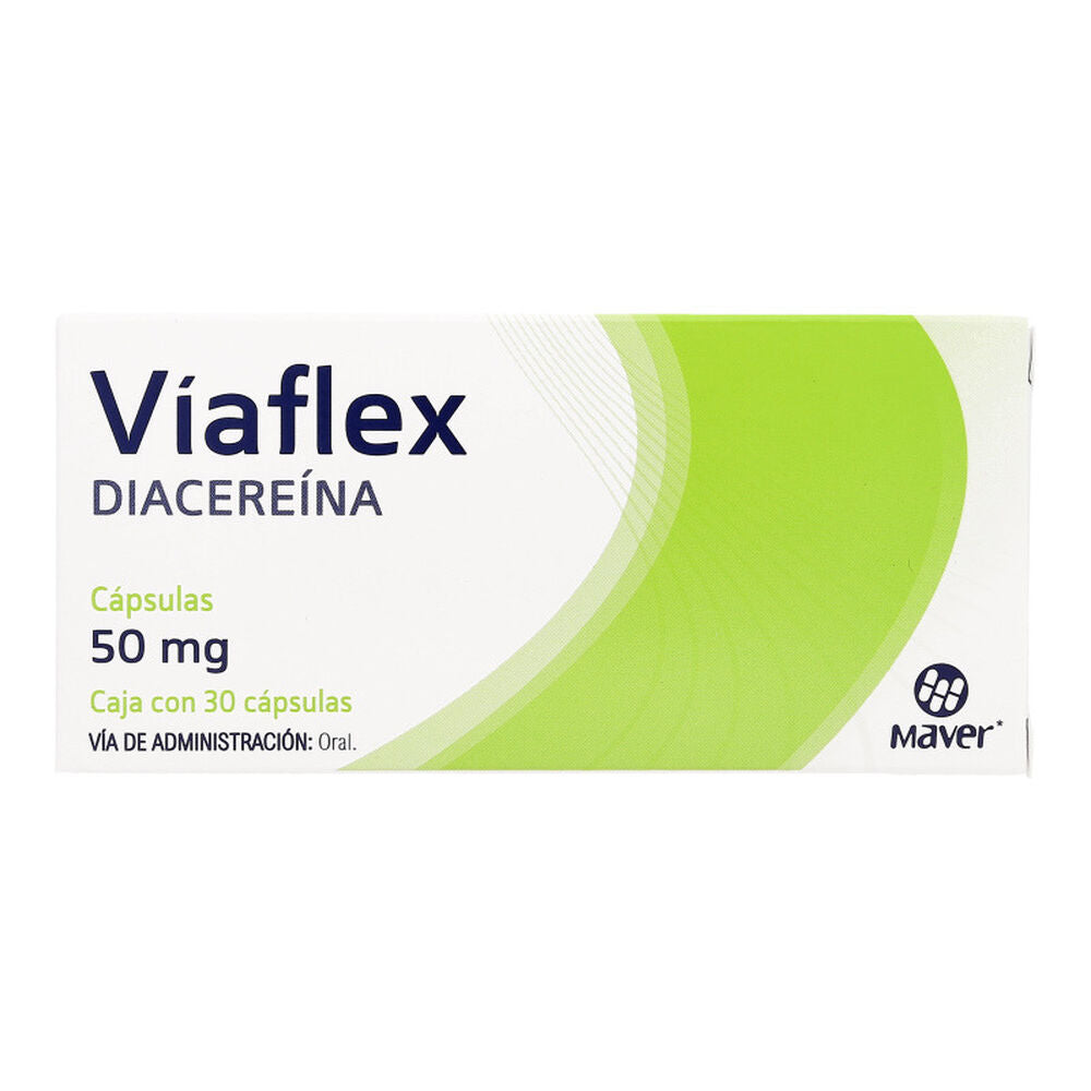 VIAFLEX (DIACEREIN) 50MG 30 CAPSULES