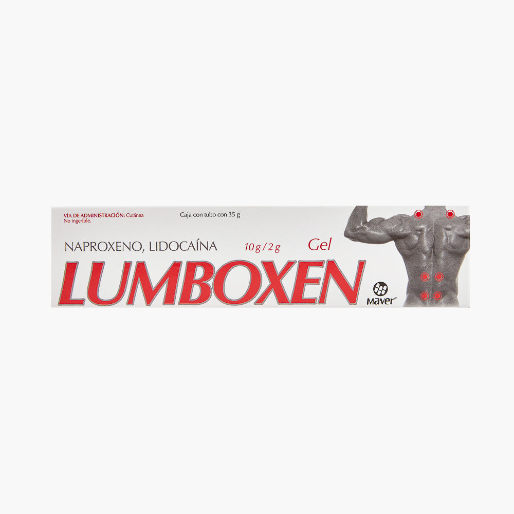 LUMBOXEN (NAPROXEN/LIDOCAINE) GEL TUBE 35G